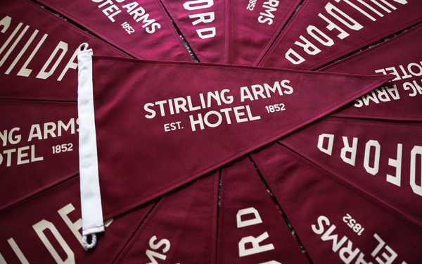COLLABORATION: THE STIRLING ARMS HOTEL
